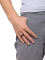 thumb Stainless Steel With Gun Plated Simplistic Round Band Rings 1