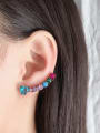 thumb Copper Cubic Zirconia Geometric Vintage Ear Cuff Earring 1