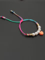 thumb Stainless steel Freshwater Pearl Polymer Clay Heart Bohemia Adjustable Bracelet 2