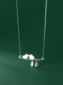 thumb 925 Sterling Silver Bird Minimalist Necklace 0