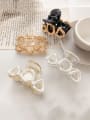 thumb Alloy Resin Vintage Geometric Jaw Hair Claw 0