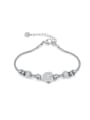 thumb Titanium Steel Cubic Zirconia Geometric Luxury Link Bracelet 4