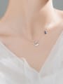 thumb 925 Sterling Silver Dolphin Minimalist pendant Necklace 2