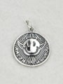 thumb Vintage Sterling Silver With Vintage Round Pendant Diy Accessories 3