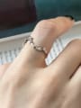 thumb S925 Sterling Silver retro Big Dipper Seven Star  Free Size Ring 2