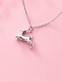 thumb 925 Sterling Silver Deer Minimalist Necklace 2