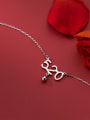 thumb 925 Sterling Silver Number Minimalist Necklace 2