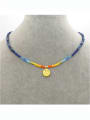 thumb Miyuki Millet Bead Multi Color Smiley Bohemia Beaded Necklace 1