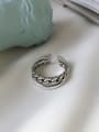 thumb S925 Sterling Silver  chain making old personalized opening ring 1