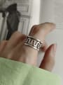 thumb 925 Sterling Silver Snake    Vintage Free Size Band Ring 1