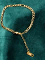 thumb Titanium Minimalist hollow chain Link Bracelet 1