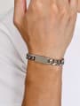 thumb Stainless steel Geometric Chain Hip Hop Link Bracelet 2