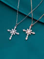 thumb 925 Sterling Silver Cross Dainty Regligious Necklace 0