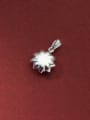 thumb 925 Sterling Silver Dainty Flower Pendant 4