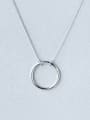 thumb 925 Sterling Silver Round Minimalist Necklace 0