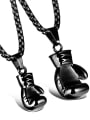 thumb Titanium Irregular Vintage Fist pendant solid couple clavicle outfit Necklace 2