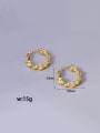 thumb Titanium Steel Round Hip Hop Hoop Earring 1
