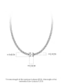 thumb 925 Sterling Silver Geometric Chain Trend Necklace 3