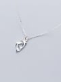 thumb 925 Sterling Silver Dolphin Minimalist Necklace 1