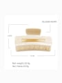 thumb Cellulose Acetate Trend Geometric Alloy Jaw Hair Claw 3