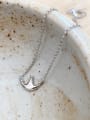 thumb 925 Sterling Silver Crown Vintage Necklace 2
