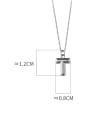 thumb 925 Sterling Silver Cross Minimalist Necklace 2