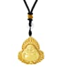 thumb Alloy Big Belly Buddha Trend Necklace 0