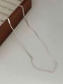 thumb 925 Sterling Silver Geometric Minimalist Necklace 0