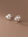 thumb 925 Sterling Silver Bowknot Trend Stud Earring 2