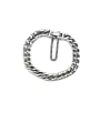thumb Vintage Sterling Silver With Simple Retro Hollow Chain  Bracelets 0