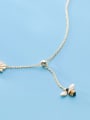 thumb 925 Sterling Silver Enamel Insect Cute Lariat Necklace 1