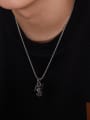 thumb Stainless steel Snake Hip Hop Necklace 2