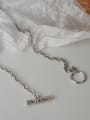 thumb 925 Sterling Silver Irregular Minimalist Cable Chain 3