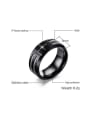 thumb Stainless steel Geometric Minimalist Band Ring 1