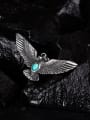 thumb Stainless steel Eagle  Turquoise Hip Hop Pendant 2