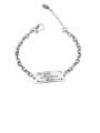 thumb Vintage Sterling Silver With Simple Retro Hollow Chain  Bracelets 0