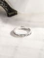 thumb 925 Sterling Silver Number 8 Vintage Midi Ring 3