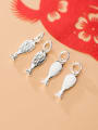 thumb 925 Sterling Silver With Simple  Fish Pendant DIY Jewelry Accessories 0
