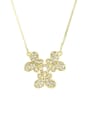 thumb Alloy Cubic Zirconia Butterfly Minimalist Necklace 2