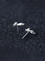 thumb 925 Sterling Silver Cat Cute Stud Earring 1