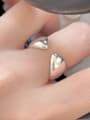thumb 925 Sterling Silver Geometric Vintage Band Ring 1