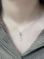 thumb 925 Sterling Silver Austrian Crystal Butterfly Classic Necklace 1