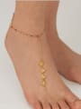 thumb Stainless steel Butterfly Minimalist  Anklet 1