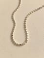 thumb 925 Sterling Silver Round Minimalist  Anklet 3