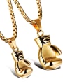 thumb Titanium Irregular Vintage Fist pendant solid couple clavicle outfit Necklace 1