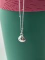thumb 925 Sterling Silver Flower Dainty Necklace 0