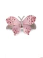 thumb Cellulose Acetate Minimalist Butterfly Zinc Alloy Spring Barrette 0
