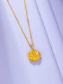 thumb Alloy Flower Necklace 1