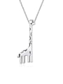 thumb 925 Sterling Silver Minimalist Deer  Necklace 0