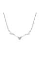 thumb 925 Sterling Silver Deer Minimalist Necklace 0